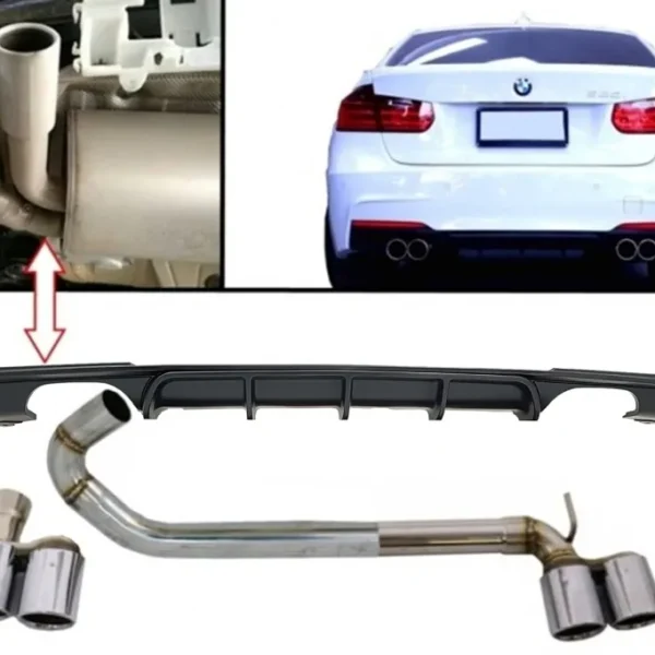 Bmw F30 F31 Avgassystem Ombyggnad