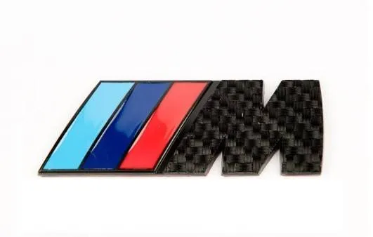 Bmw M emblem Kolfiber Till Baklucka