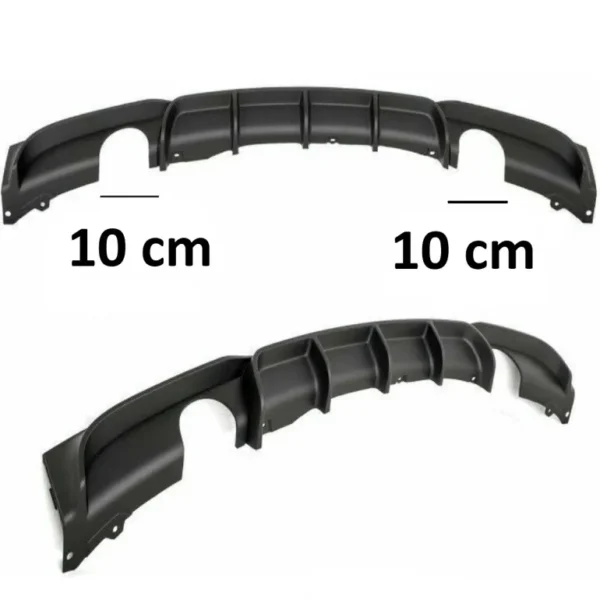 BMW F30/F31 Diffuser 335/340 Mattsvart