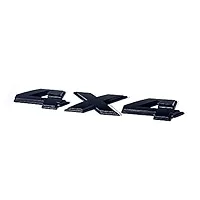 Dodge 4x4 emblem baklucka - Blanksvart