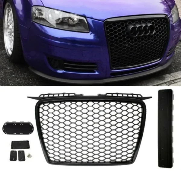 Grill Audi A3 8P Honeycomb RS3 03-08