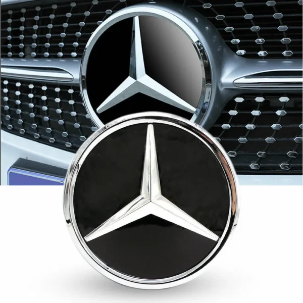 krom Mercedes-Benz stjärna W213 till Grill