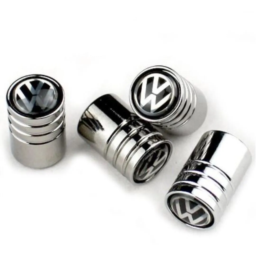 Volkswagen Ventilhattar svart & krom - Bild 2